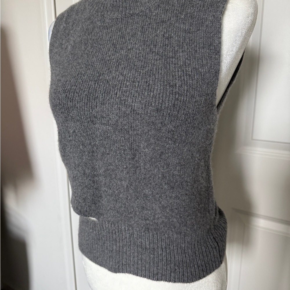 Gray Women's Sweater Vest